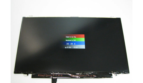 Матриця для ноутбука B140HAN02.1 14.0" FHD (1920x1080) IPS 30 pin Б/У - 310198
