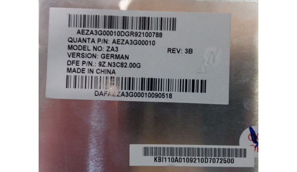 Клавіатура для ноутбука Acer Aspire One 772, б/в. В хорошому стані, без пошкоджень. Клавіатура тестована, робоча. - 310202