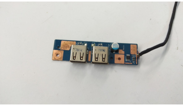 Плата з роз'ємами USB, для ноутбука ACER ASPIRE 8735, MS2283, 48.4AJ03.011, Б/В. В хорошому стані, без пошкоджень. - 310249