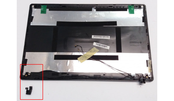 Кришка матриці корпуса для ноутбука Asus K53U, X53, A53, K53T, K53Z, AP0K3000100, Б/В. Всі кріплення цілі. Відламана ліва заглушка, є в наявності (фото) - 310260