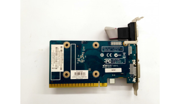 Відеокарта PNY GeForce 210, 512mb, GDDR3, PCIe 2.0, Б/В, не виводить зображення - 310332