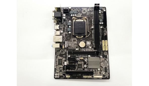 Материнська плата для ПК GIGABYTE GA-B85M-HD3G, аналог GA-B85M-HD3, rev.1.0.Socket 1150, нова, Гарантія 3 місяці. - 310372