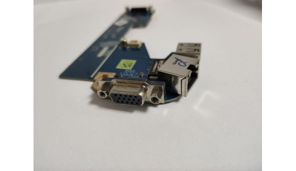 Плата з роз'ємами USB роз'єм, VGA та ETHERNET, для ноутбука Dell Latitude E5530, LS-7908P, CN-0826R6, Б/В.В хорошому стані,без пошкоджень. - 310373