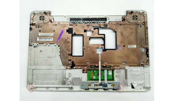 Середня частина корпуса для ноутбука Toshiba Satellite L500, AP073000101, б/в - 310402