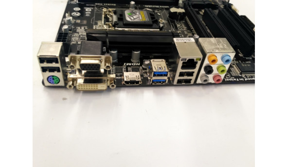 Нова материнська плата для ПК, GIGABYTE GA-B85M-D3H, Socket 1150, протестована, робоча. Гарантія 3 місяці. - 310416