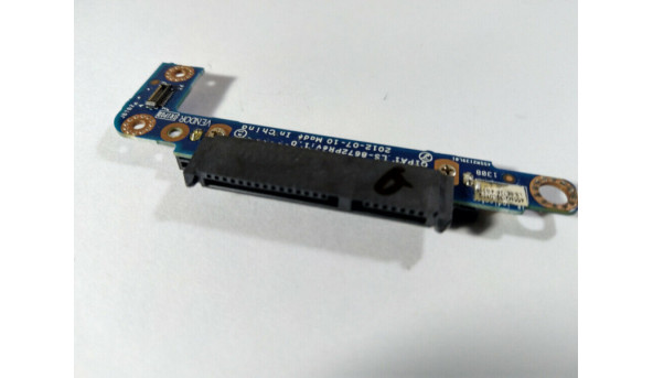 Шлейф адаптер підключення HDD для ноутбука Thinkpad S230u, LS-8672P, Б/В, в хорошому стані, без пошкоджень.