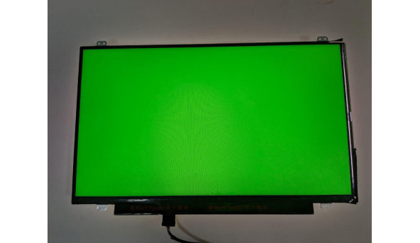 Матриця AU Optronics, B140HAN01.3, 14.0", 30-pin, LED, FHD 1920x1080, IPS, Slim, б/в, Присутні сліди від клавіатури та подряпини, при роботі помітно лише подряпини, відсутня стрічка з правого боку - 310433