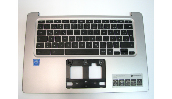 Середня частина корпусу з клавіатурою для ноутбука Acer Chromebook 14 CB3-43113N0-G1A0C01 Б/У