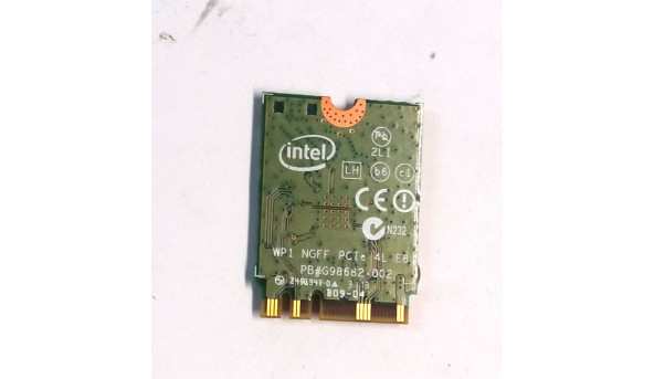 Адаптер WiFi знятий з ноутбука Acer TravelMate X3410, 3160NGW, Б/В, Має пошкоджене кріплення антени. - 310460