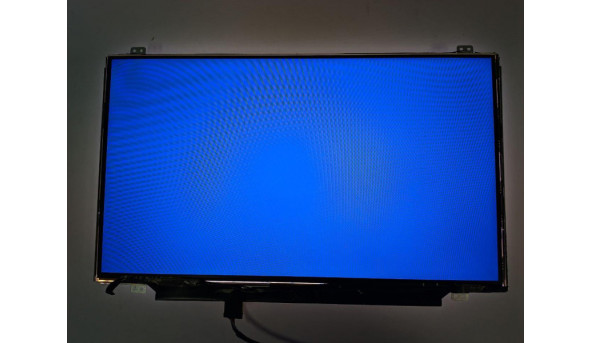 Матриця LG Display, LP140WD2 (TP)(B1), 14.0'', LED, HD+ 1600x900, 30-pin, Slim, б/в, Має мінімальні подряпини, які на роботу не впливають, Є засвіти які сильно не помітні, є чорна плямка, на білому фоні помітний дефект у вигляді вісімки, по бокам відсу