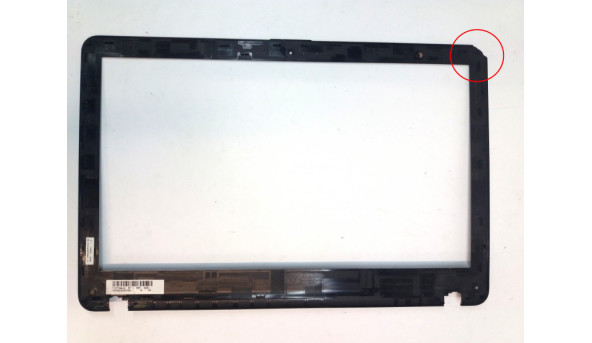 Рамка матриці для ноутбука для ноутбука ASUS VivoBook X541N, 15.6", 11777598-00, 13nb0cg1ap0201, Б/В. Відламанний лівий верхній кут (фото). - 310598