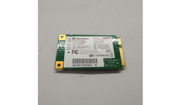 Адаптер WI-FI знятий з ноутбука Asus Eee PC 1000HG, 1000H, 1000HD, 1000, 0С05-002V0AS, б/в. - 310602