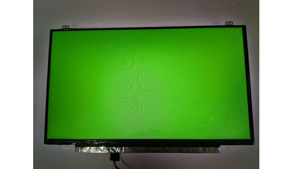 Матриця Chi Mei InnoLux, N140BGE-E33 Rev:C1, 14.0'', LED, HD 1366x768, 30-pin, Slim, б/в, Є засвіт, помітний на всіх кольорах, присутні подряпини помітні при роботі - 310677