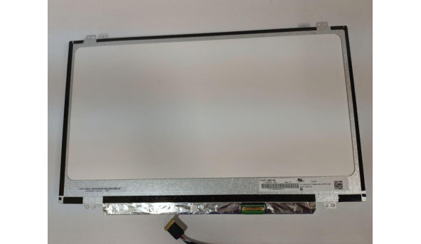 Матриця Chi Mei InnoLux, N140BGE-E33 Rev:C1, 14.0'', LED, HD 1366x768, 30-pin, Slim, б/в, Є засвіт, помітний на всіх кольорах, присутні подряпини помітні при роботі - 310677