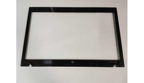 Рамка матриці для ноутбука HP ProBook 4710s, 17.3", 6070B0347301, 535769-001, Б/В. Зламане одне кріплення (фото), була залита.