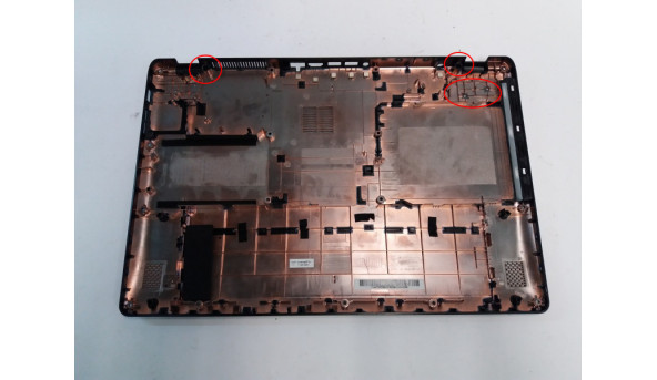 Нижня частина корпуса для ноутбука Acer Aspire ES1-512, MS2394, 15.6", 442.03703.XXXX, Б/В. Є зламані кріплення (фото).
