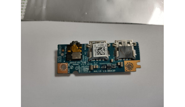 Додаткова плата Audio USB для ноутбука Dell Inspiron 15 5558 (0CJY97 NBX0001QR00 CN-010R81 435MTR31L01) Б/В - 310857