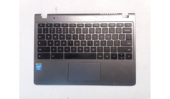 Середня частина корпуса для ноутбука Acer Chromebook C720, EAZHN001010, NSK-RA0SQ, AEZHNR00010, Б/В, Клавіатура робоча. Всі кріплення цілі, пошкоджений HDMI роз'єм (фото)