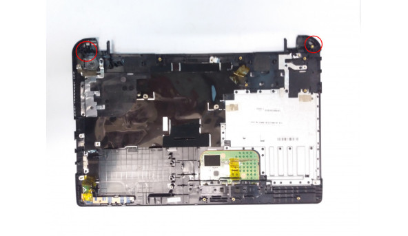 Середня частина корпуса для ноутбука Toshiba C50-B-14D, AP15H000350P, Б/В. Зламані два кріплення, є потертості на тачпаді (фото). - 311028