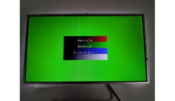Матриця Innolux, N156B6-L0B Rev:C3, 15.6'', LCD, HD 1366x768, 40-pin, Normal, б/в, Є дві полоси на фото помітно - 311068