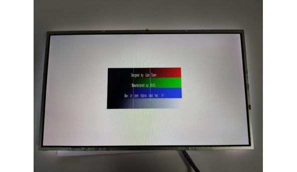 Матриця  Innolux,  N156B6-L0B Rev:C3,  15.6'', LCD,  HD 1366x768, 40-pin, Normal, б/в, Є дві полоси на фото помітно