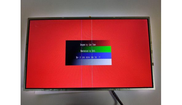 Матриця Innolux, N156B6-L0B Rev:C3, 15.6'', LCD, HD 1366x768, 40-pin, Normal, б/в, Є дві полоси на фото помітно - 311068