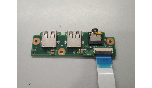 Плата с разъемами USB Audio для ноутбука Medion Akoya E6412T 69N01BB10A01 Б/У