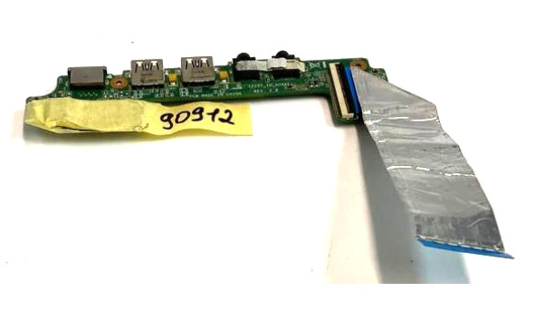 Додаткова плата, Кнопка включення, USB, Audio, Ethernet для ноутбука Asus Eee PC 1215N (69NA2HB12C01-01, 60-0A2HI01200-C01) Б/В - 311527