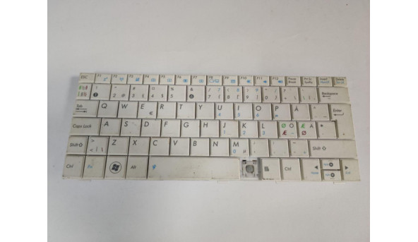 Клавіатура для ноутбука ASUS Eee PC 1005HA, 10.5", б/в. Протестована, робоча. В хорошому стані. Відсутня клавіша (фото), присутня незначна деформація.