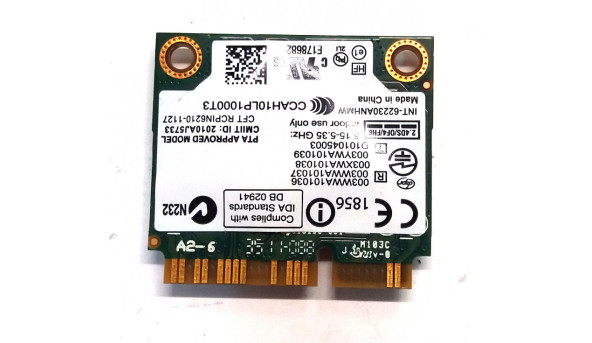 Wi-Fi адаптер для ноутбука DELL XPS 17 15 L701X L702X 62230ANHMW 0XXG96 Б/У - 311624