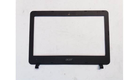 Рамка матриці корпуса для ноутбука Acer TravelMate B117, N16Q9, 11.6", EAZHX0002010, TFQ38ZHXLBTN, Б/В, всі кріплення цілі, має сліди клею (фото)