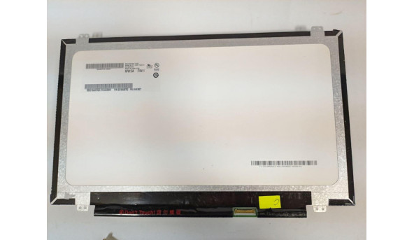 Матриця AU Optronics, B140RTN03.0, 14.0'', LED, HD+ 1600x900, 30-pin, Slim, б/в, Є сліди від клавіатури, не помітні при роботі, є темнуватий відтінок знизу (фото), ледь помітні декілька засвітів - 311815