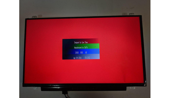 Матриця AU Optronics, B140RTN03.0, 14.0'', LED, HD+ 1600x900, 30-pin, Slim, б/в, Є сліди від клавіатури, не помітні при роботі, є темнуватий відтінок знизу (фото), ледь помітні декілька засвітів - 311815