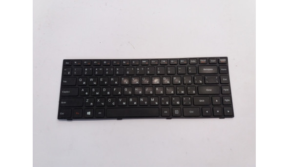Клавіатура для ноутбука  Lenovo  IdeaPad 100-14, PK131EQ1A05, 5N20H47048, Б/В .   Робоча протестована, Має сліди залиття.