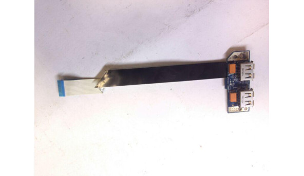 Плата з роз'ємами USB для ноутбука  Toshiba Satellite A200, 4559EE51L01 Б/В.