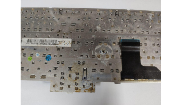 Клавіатура для ноутбука SAMSUNG R525, R528, R516, R520, RV508, RV510, R530, R540, R580, Б/В Протестована, робоча клавіатура. - 311872