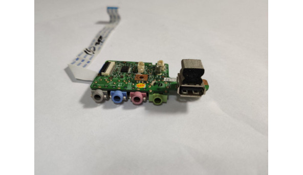 Додаткова плата з аудіо та USB роз'ємом для ноутбука MSI VR630, 94v-00840, e89382, Б/В. В хорошому стані.