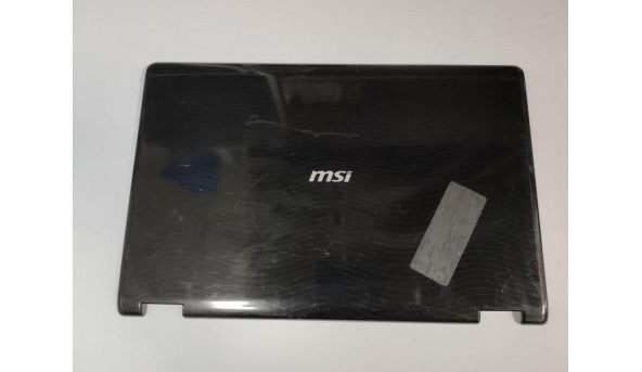 Кришка матриці для ноутбука для ноутбука MSI EX630, 16.0", E2P-674A413-P89, Б/В. Є подряпини та потертості. Є слід від клейкої стрічки.