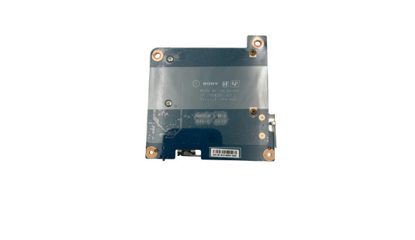 Плата з роз'ємами Cardreader для ноутбука SONY VAIO VGN-C2S 6R1M, 1P-1069501-6011, Б/В - 312071