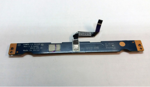 Плата кнопки тачпада Dell Inspiron 3521 5521 3537 (LS-9103P) Б/У - 312179
