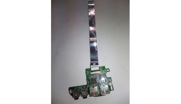 Плата з аудіо роз'ємами та USB для ноутбука DELL INSPIRION 1564, 3jum3db0000, б/у - 312224
