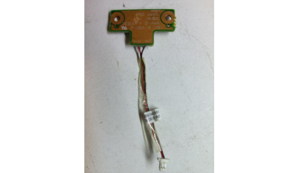 Плата з кнопою включення, для ноутбука Toshiba Satellite L300D, SAC 6017B0146501, Б/В - 312323