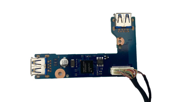 Плата з USB роз'ємами 3.0 для ноутбука Samsung NP-RF710 (VEYR0N-USB17 BA92-06933A) Б/В
