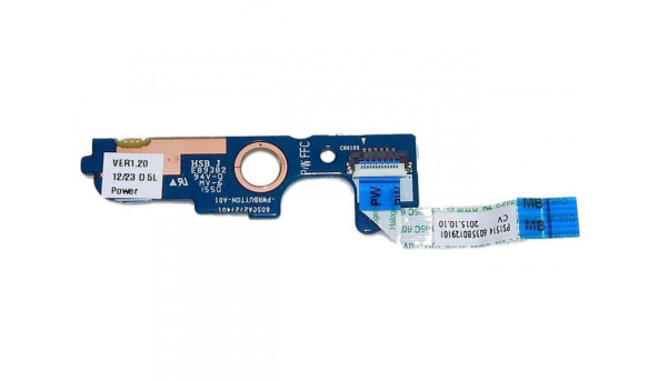 Кнопка включення ноутбука HP EliteBook 840, 850, 745, G3, G4, ZBOOK 15U, 14U, C3, 6050a2727401, Б/В.