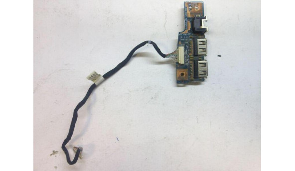 Додаткова плата. Роз’єми USB та EtherNet для ноутбука Packard Bell MS2288, 50.4BU03.011, Б/В