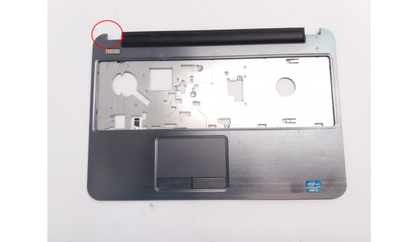 Середня частина корпуса для ноутбука Dell Inspiron 15, 5521, 15.6", CN-0M7X7T, AP0U5000200, Б/В. Має вмятину (фото)