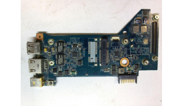 Додаткова плата, роз'єми USB, EtherNet  та живлення для  ноутбука  Acer Aspire 4810T, 48.4CQ02.021, Б/В.