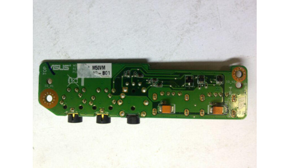 Додаткова плата, роз’єми USB  та аудіо виходи для  ноутбука  Asus PRO58V, S8922 M50VM,  Б/В.