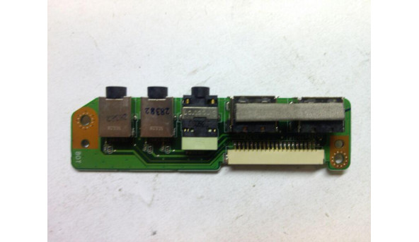 Додаткова плата, роз’єми USB та аудіо виходи для ноутбука Asus PRO58V, S8922 M50VM, Б/В. - 312612
