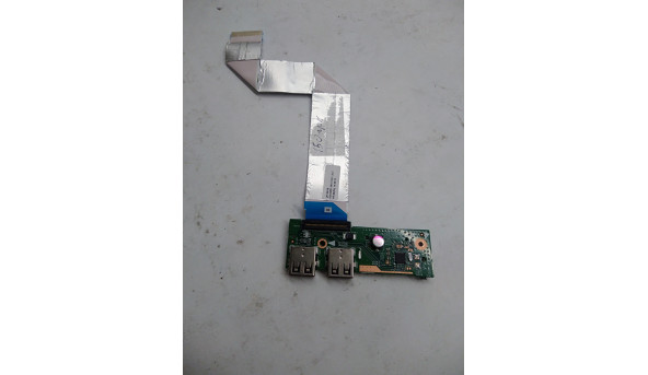 Плата з роз'ємами USB, Card Reader для ноутбука Lenovo Flex 2-15, 448.00Z01.0011, б/в